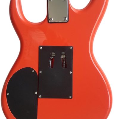 Custom Axis Satriani JS2410 Muscle Car Orange Tremolo Guitar - Image 7