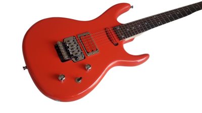 Custom Axis Satriani JS2410 Muscle Car Orange Tremolo Guitar - Image 4