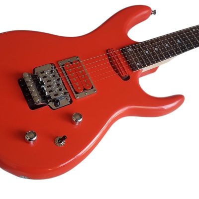Custom Axis Satriani JS2410 Muscle Car Orange Tremolo Guitar - Image 4