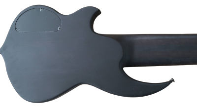 Custom Olivine Black Satin 3 Pickups 8 String Bass - Image 2