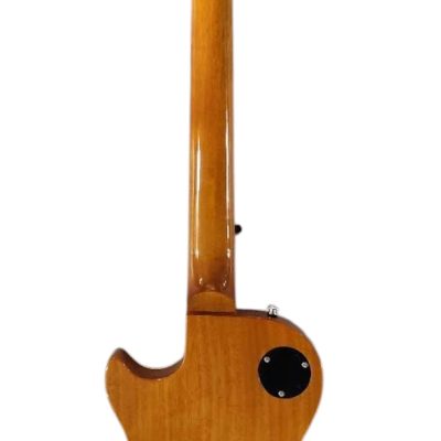 Custom Crown Goldtop Metallic Antique Gold Finish Guitar - Image 5