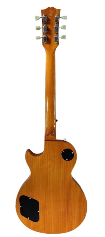 Custom Crown Goldtop Metallic Antique Gold Finish Guitar - Image 5
