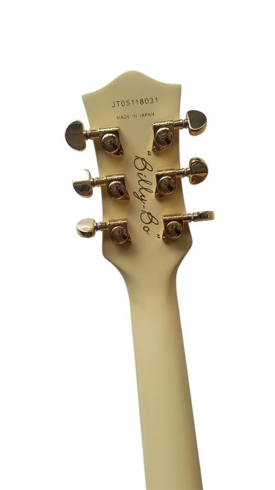 Custom Sovereign Jupiter Thunderbird Billy Bo Aged White Guitar - Image 9