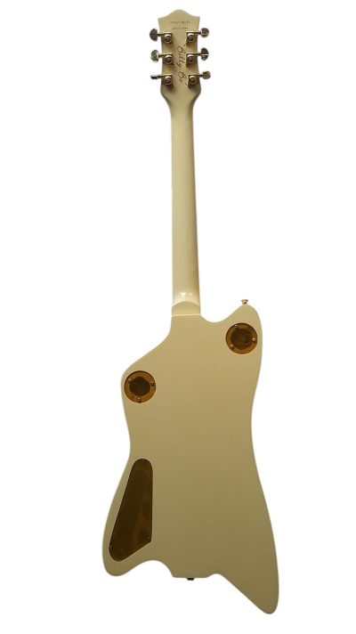 Custom Sovereign Jupiter Thunderbird Billy Bo Aged White Guitar - Image 8