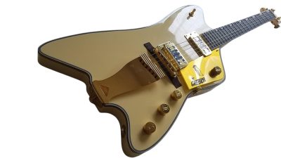 Custom Sovereign Jupiter Thunderbird Billy Bo Aged White Guitar - Image 7