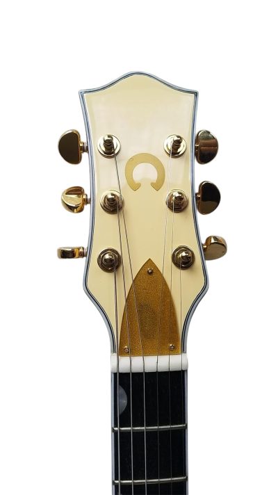 Custom Sovereign Jupiter Thunderbird Billy Bo Aged White Guitar - Image 6