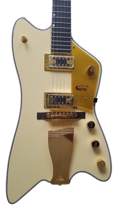 Custom Sovereign Jupiter Thunderbird Billy Bo Aged White Guitar