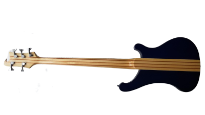 Custom Nova 4003 Blue Burst Tiger Maple Top 5 String 24 Frets Bass - Image 8