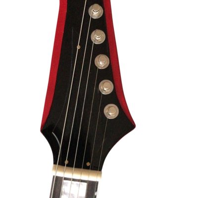 Custom Crown Firebird VII Phil Cardinal Red Finish Three Pickups Guitar Mini Humbuckers - Image 6