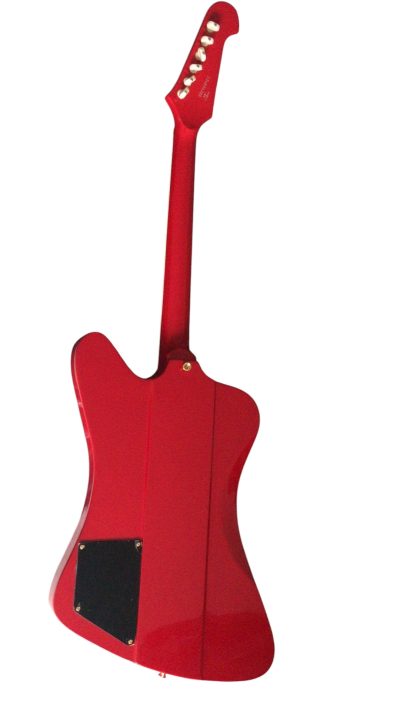 Custom Crown Firebird VII Phil Cardinal Red Finish Three Pickups Guitar Mini Humbuckers - Image 5