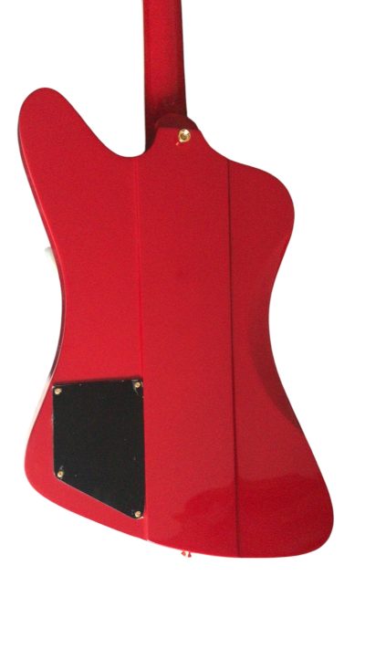 Custom Crown Firebird VII Phil Cardinal Red Finish Three Pickups Guitar Mini Humbuckers - Image 4