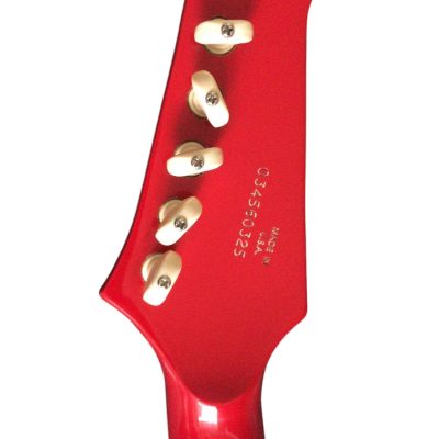 Custom Crown Firebird VII Phil Cardinal Red Finish Three Pickups Guitar Mini Humbuckers - Image 3