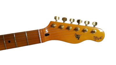 Custom Regent Haggard Merle Tuff Dog Sunburst 6 String Electric Guitar - Image 9