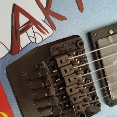 Custom Cinder Arm The Homeless Tom Morello Metallic Blue Tremolo Electric Guitar - Image 9