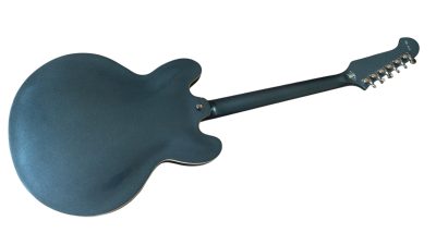 Custom Crown DG335 Pelham Blue 6 String Electric Guitar - Image 5