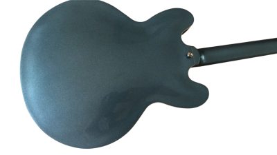 Custom Crown DG335 Pelham Blue 6 String Electric Guitar - Image 4