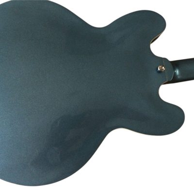 Custom Crown DG335 Pelham Blue 6 String Electric Guitar - Image 4