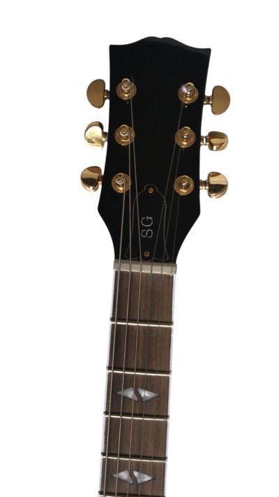 Custom Crown SG Fireburst Supreme Electric Guitar - Image 6
