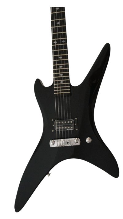 Custom Norturne Stealth Black Finish Chuck Electric Guitar