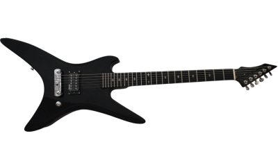 Custom Norturne Stealth Black Finish Chuck Electric Guitar - Image 6