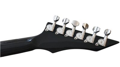 Custom Norturne Stealth Black Finish Chuck Electric Guitar - Image 4