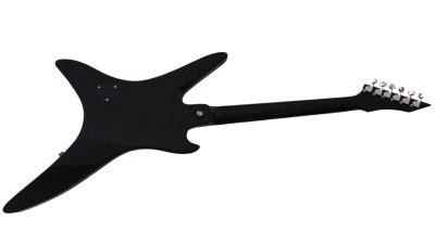 Custom Norturne Stealth Black Finish Chuck Electric Guitar - Image 3
