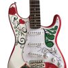 Custom Regent Jimi Monterey Floral Design Electric Guitar Psychedelic Graphic