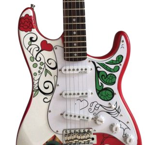 Custom Regent Jimi Monterey Floral Design Electric Guitar