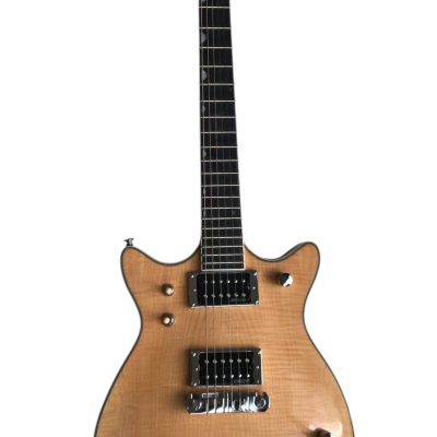 Custom Sovereign Flame Maple Top G6131MYF Malcolm Young Jet Locking Tuners Electric Guitar - Image 7