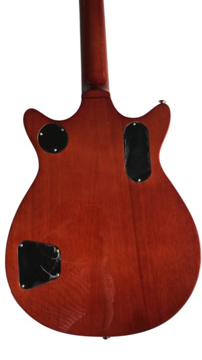 Custom Sovereign Flame Maple Top G6131MYF Malcolm Young Jet Locking Tuners Electric Guitar - Image 4