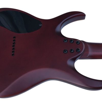 Custom Onyx Duvell Elite Trans Black 7 String Electric Guitar - Image 4