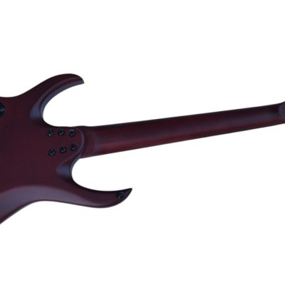 Custom Onyx Duvell Elite Trans Black 7 String Electric Guitar - Image 3