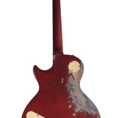 Custom Crown Aged Relic Iced Tea Burst Finish Guitar Figured Maple Top Mahogany Body - Image 5