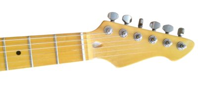 Custom Regent Green Burst Paisley Pattern Maple Fretboard Electric Guitar - Image 5