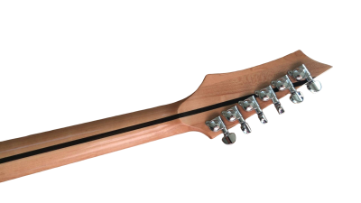 Custom Vesper Languedoc Region Trey Fhole Burl Maple Top Bracing Inside Electric Guitar - Image 3