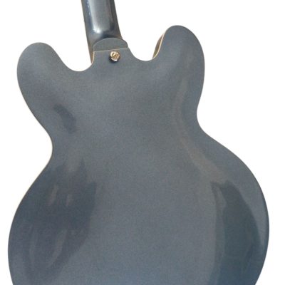 Custom Crown Left Handed DG335 Pelham Blue 6 String Electric Guitar - Image 4