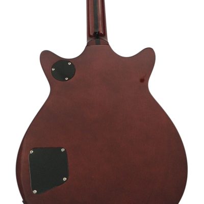 Custom Sovereign Malcolm Young I Hole G6131MYF Maple Wood Jet Electric Guitar - Image 4