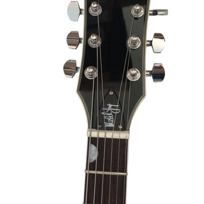 Custom Sovereign Malcolm Young I Hole G6131MYF Maple Wood Jet Electric Guitar - Image 7