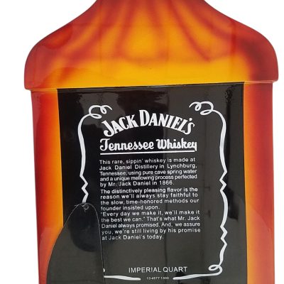 Custom Forge Jack Daniels Bottle 4 String Headless Bass - Image 8