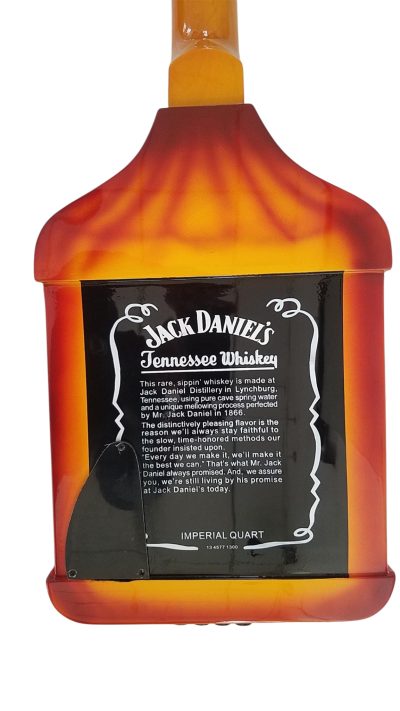 Custom Forge Jack Daniels Bottle 4 String Headless Bass - Image 8