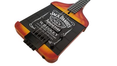 Custom Forge Jack Daniels Bottle 4 String Headless Bass - Image 6