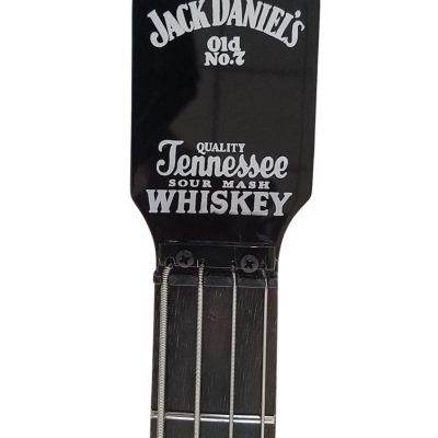 Custom Forge Jack Daniels Bottle 4 String Headless Bass - Image 5