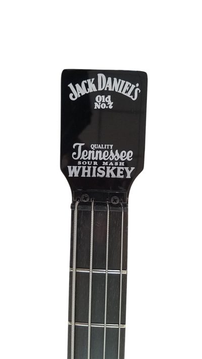 Custom Forge Jack Daniels Bottle 4 String Headless Bass - Image 5
