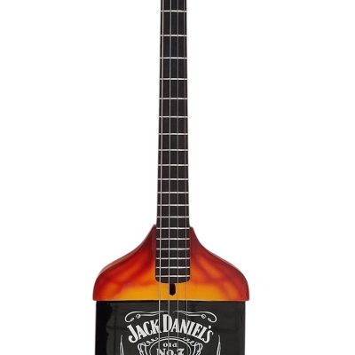 Custom Forge Jack Daniels Bottle 4 String Headless Bass - Image 3