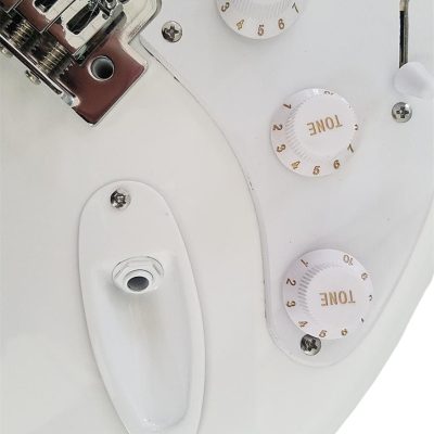 Custom Regent White Supreme Electric Guitar - Image 7
