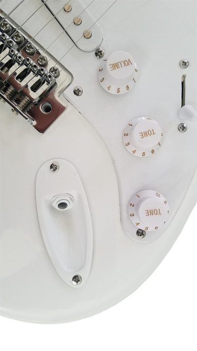 Custom Regent White Supreme Electric Guitar - Image 7