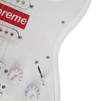 Custom Regent White Supreme Electric Guitar - Image 6