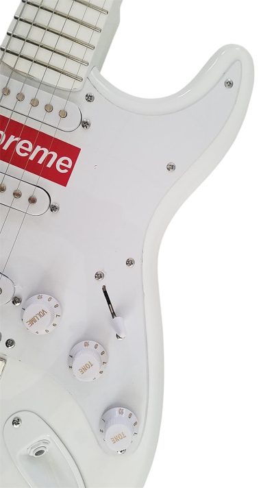 Custom Regent White Supreme Electric Guitar - Image 6