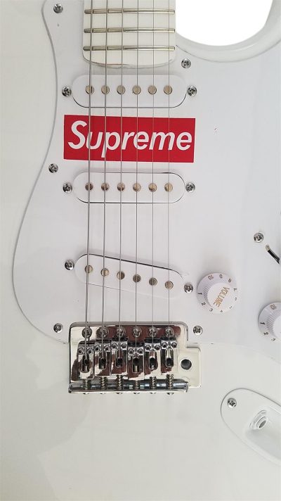 Custom Regent White Supreme Electric Guitar - Image 5