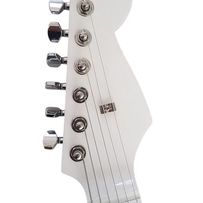 Custom Regent White Supreme Electric Guitar - Image 4
